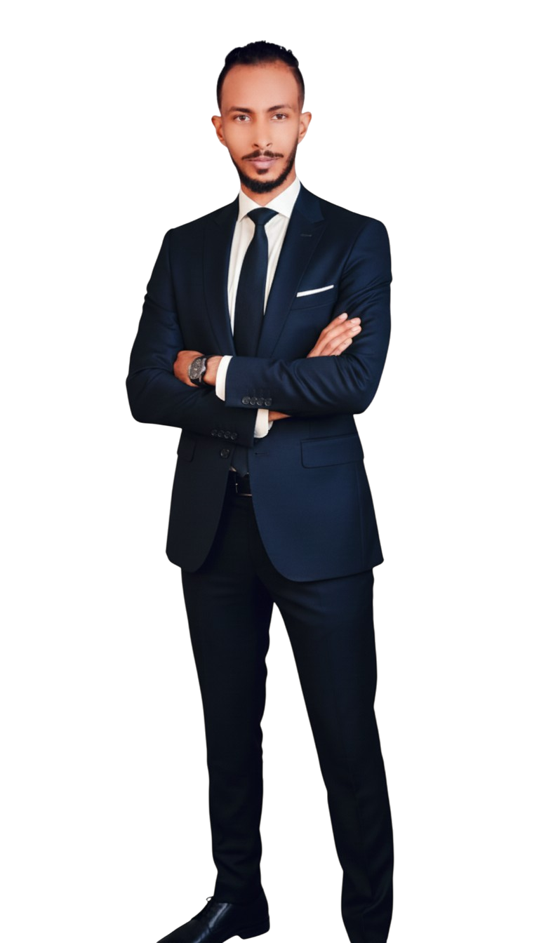 Moataz Ibrahim in a professional portrait